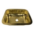 Nantucket Sinks 17.5" W x 14.5" L x 5.125" H, Brass REB